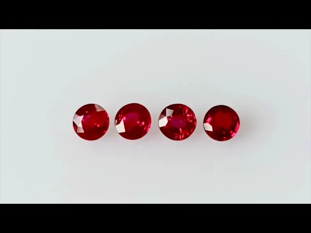 Round Pigeon's Blood Ruby