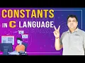 Constants in C Language C Language Tutorial Part - 6