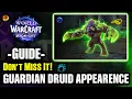 BEST FORM FOR GUARDIAN DRUID How To Obtain Fel Werebear Form 5-Minute GUIDE WoW Midnight