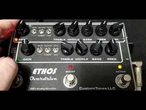 Custom Tone Ethos Overdrive Preamp | Delicious Audio