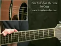 How To Play Jim Croce New York's Not My Home (intro only)