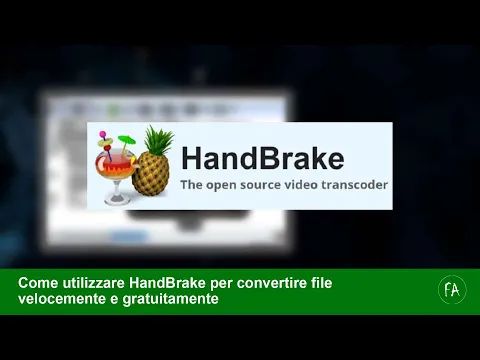 Download MP3 Come usare HandBrake, il software gratuito per convertire audio e video