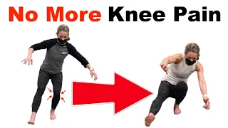 knee pain with pistol squats she had pain for 5 years 