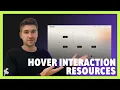 Editor X Hover Interaction Resources