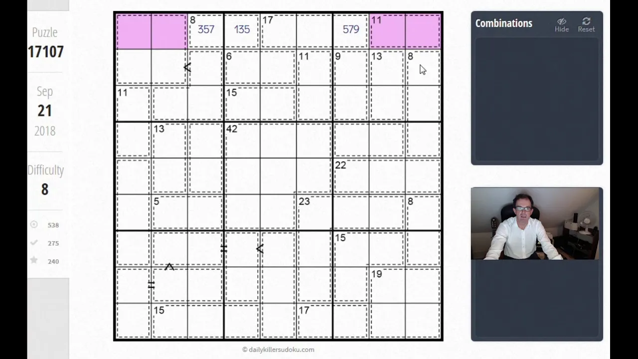 Sudoku Techniques:  Forcing A Start