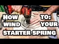 Easily Fix Your Pull Start Recoil Spring for Small Engine