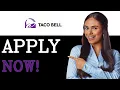 How To Apply For A Job At Taco Bell 2025
