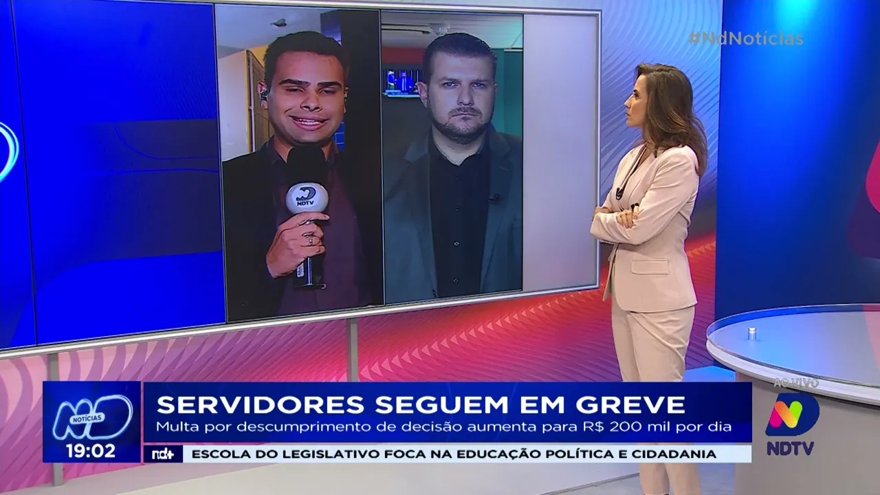 Servidores seguem em greve: multa por descumprimento de decisão aumenta para r$ 200 mil por dia