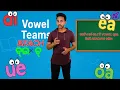 Master Vowel Teams EE EA AI AY More Fun Easy Phonics Lesson