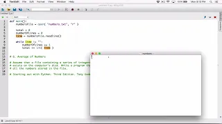 6 6 Part 2 Average of Numbers - Python