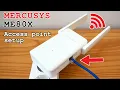 Download Lagu TP-Link Mercusys ME80X Wi-Fi 6 extender • Access point mode setup