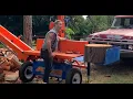 WOW THIS LOG SPLITTER IS CRAZY EASTONMADE AXIS