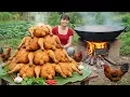 Lagu Harvesting Chickens \u0026 Cooking Whole Fried Chicken | From Farm to Countryside Market
