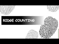 PERSONAL IDENTIFICATION - RIDGE COUNTING WHORL TRACING