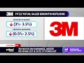 3m stock drops on lower full year profit forecast