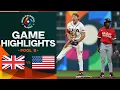 Great Britain vs United States 2026 World Baseball Classic Game Highlights