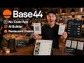 Base44 - Building a Restaurant Ordering App Without Coding