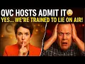 EXPOSED QVC HOSTS Caught Following a Secret Script