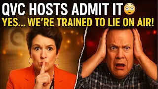 EXPOSED QVC HOSTS Caught Following a Secret Script
