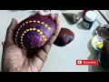 Sea Shell craft ideas/Bird making diy ideas/ dot painting ideas.