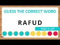 Scrambled Word Game Can You Unscramble These Words 5 Letters