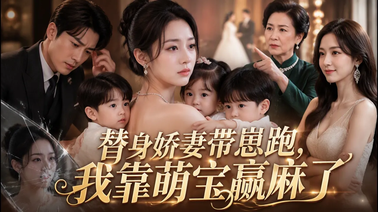 替身娇妻带崽跑,我靠萌宝赢麻了