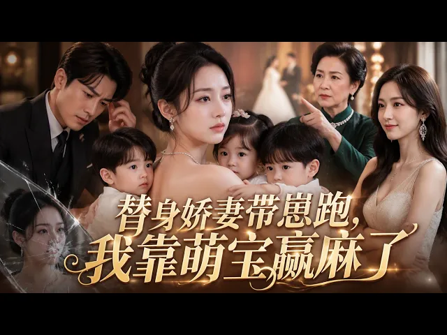 替身娇妻带崽跑,我靠萌宝赢麻了