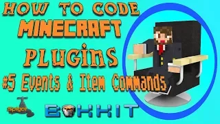 Events Item Commands Bukkit Plugin Tutorial Spigot 1 12