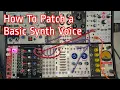 What is a Basic Synth Voice Modular Synth 101 Part 6