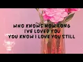 I WILL LYRICS - THE BEATLES