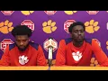 Gabe DeVoe and Elijah Thomas Postgame of Texas Southern