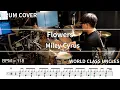 Miley Cyrus - Flowers [ drum cover, score, drum sheet ]