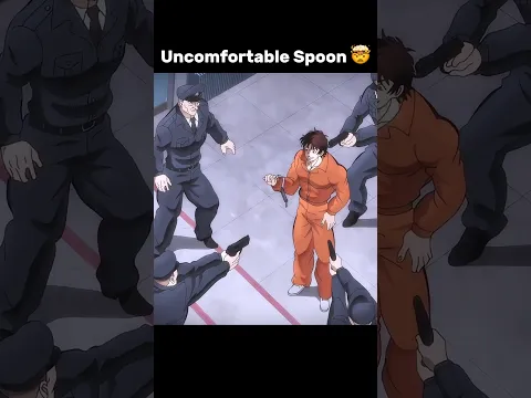 Baki in Prison ⛓️‍👮‍♂️ | #anime #animemoments