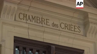 Art empire heir in Paris court on tax charges