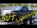 Rebuilding a wrecked and totaled Ford SVT Lightning after a collision