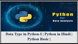 Data Type in Python Integer String Float Boolean Python in Hindi Python Basic