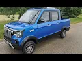 4 Door Coco Truck Electric Low Speed Vehicle LSV Golf Cart Truck From SaferWholesale
