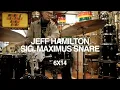 Mapex Cherry Bomb Bop Kit with Jeff Hamilton Maximus Snare