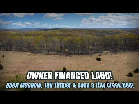 Owner Financed Land for Sale w/ Timber, Meadow, Creek Bed, $500 Down in MO - WR06 - InstantAcres.com
