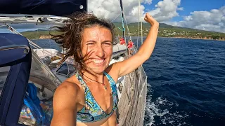Goodbye Saba… A 3-Day Caribbean Sailing Adventure to Guadeloupe E392