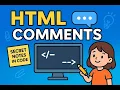 HTML Comments Explained Easy Coding for Beginners