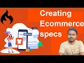 Creating the specs for eCommerce in Codeigniter