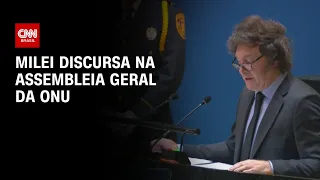 Milei discursa na Assembleia Geral da ONU | CNN 360º