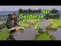 Barbeelvissen aan de Gelderse IJssel - Vanaf een krib!