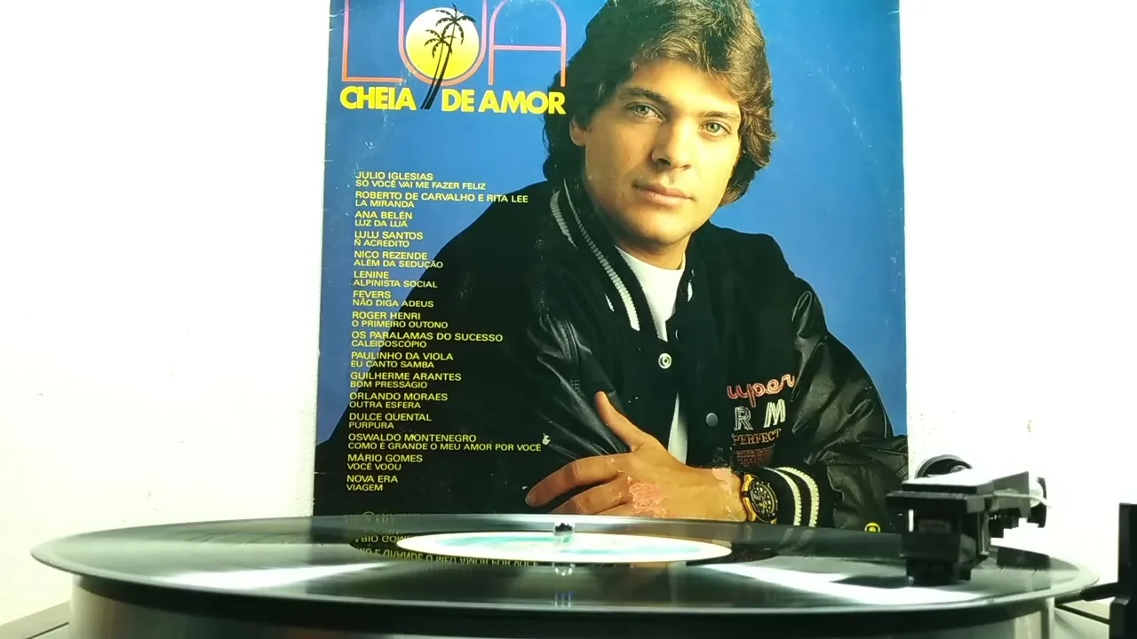 LUA CHEIA DE AMOR - LP Trilha Sonora Nacional  (Vinil 1990)