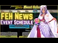 An Exciting Month Bridal Heroes Legendary Hero Remix - FEH Event Schedule Fire Emblem Heroes
