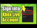 How to Sign in Add Account to Your Xbox One Fast Method