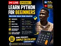 Learn Python for Beginners Variables Input Data Types Build a Simple Calculator PLSTech Live