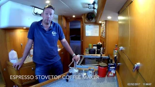 How to use a Stovetop Espresso Maker on a boat – Sailing Britican