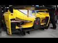 Scuderia Cameron Glickenhaus SCG 003 during VLN Race I 2015, Nürburgring.